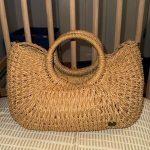 Billabong Crossbody Straw Bag